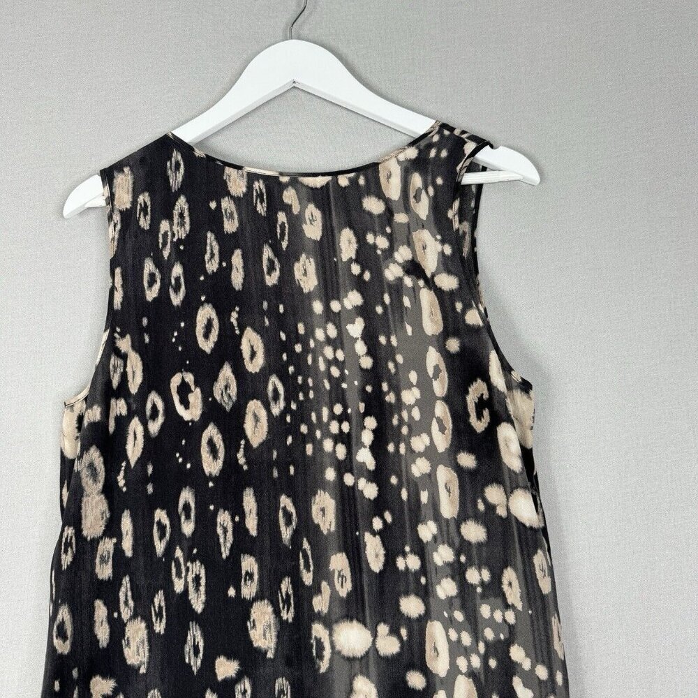 L'Agence Womens Dress 8 Gray Silk Wrap Slip Drape Cocktail Y2K 90s Dark Feminine - Picture 8 of 12